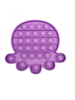 Push Pop Bubble Fidget nusiraminimo žaislais medūza-violetinė