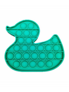 Push Pop Bubble Fidget nusiraminimo žaislais ančiukas- žalias