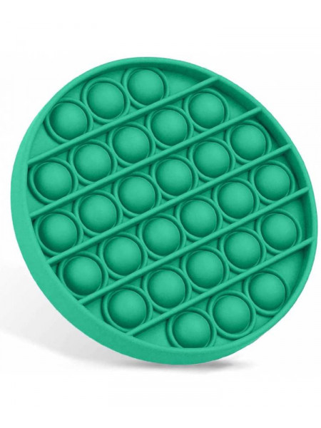 Push Pop Bubble Fidget nusiraminimo žaislais apvalus- žalias