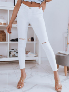 Moteriški džinsai (baltos spalvos) Marina