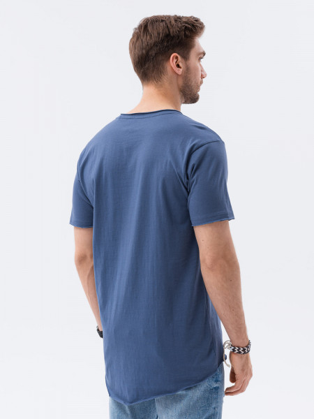 Vyriški marškinėliai (Tamsiai mėlyni) Devo
