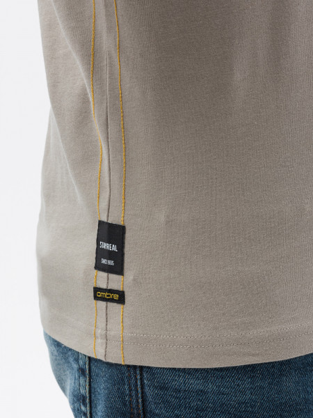 Marškinėliai ilgomis rankovėmis L130 (Smėlio) Dunkan