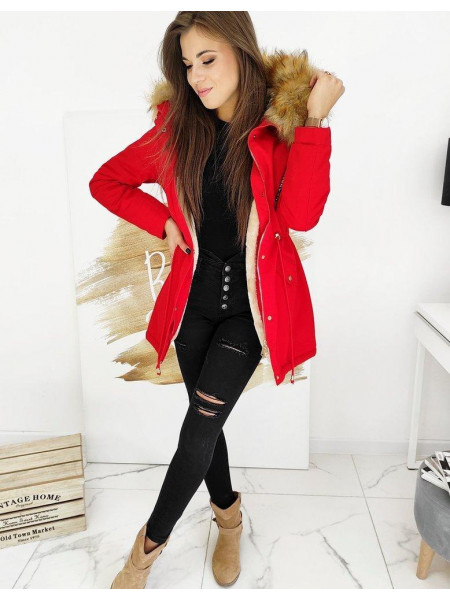 Moteriška žieminė striukė Kylie (Raudona)