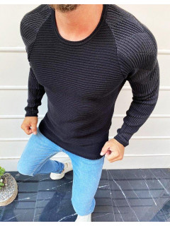 Vyriškas megztinis (Juodas) Karl