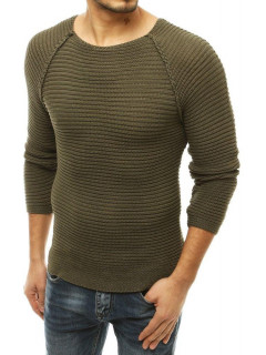 Vyriškas megztinis (chaki spalvos) Leo