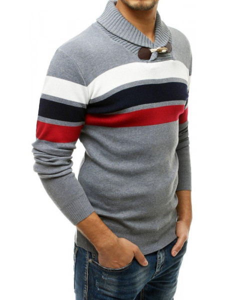 Vyriškas megztinis (šviesiai pilkos spalvos) Steve