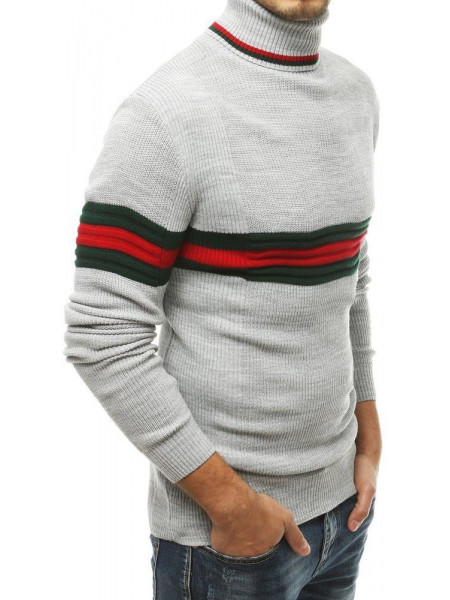 Vyriškas megztinis (šviesiai pilkos spalvos) Adam