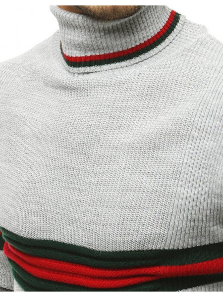 Vyriškas megztinis (šviesiai pilkos spalvos) Adam