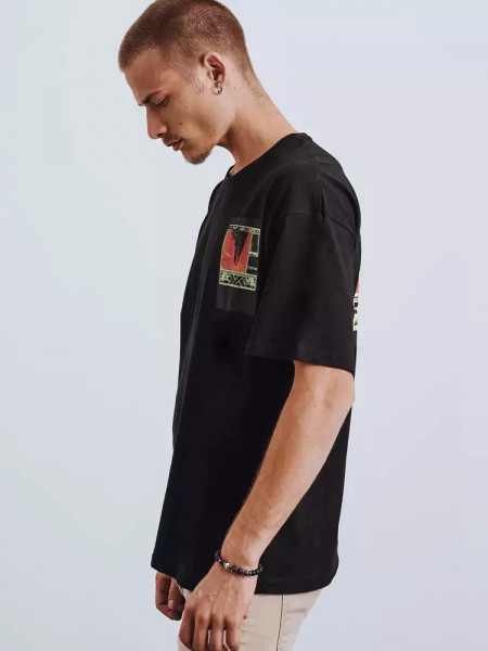 Vyriški marškinėliai (juodi) Dunkan