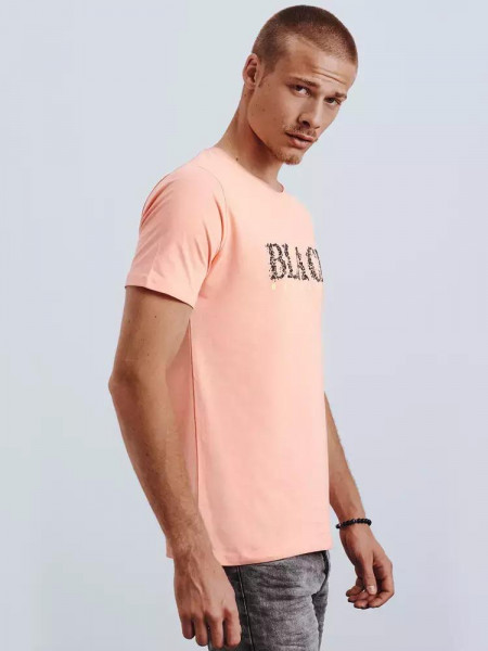 Vyriški marškinėliai su antspaudais (rožiniai) Daryl