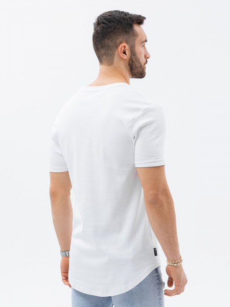Vyriški marškinėliai S1387 (Balti) Reagan