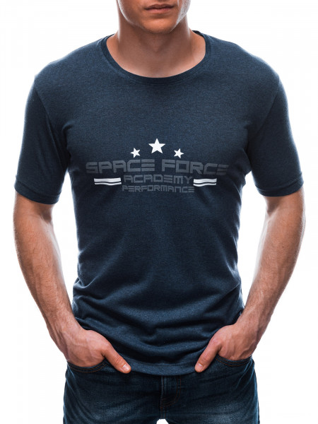 Vyriški  su užrašais marškinėliai S1676 - Sanvi