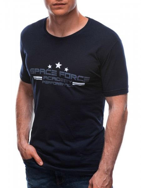 Vyriški  su užrašais marškinėliai S1676 - Sanura