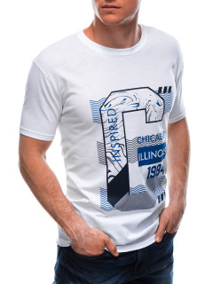 Vyriški  su užrašais marškinėliai S1677 - Saqib